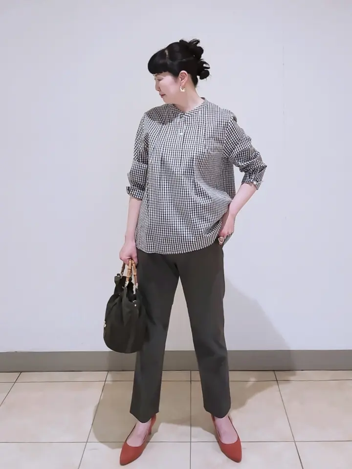 J.PRESS LADIES L スタッフ コーディネート画像