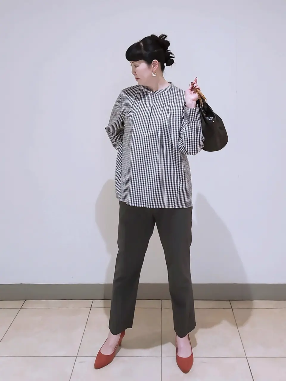 J.PRESS LADIES L スタッフ コーディネート画像