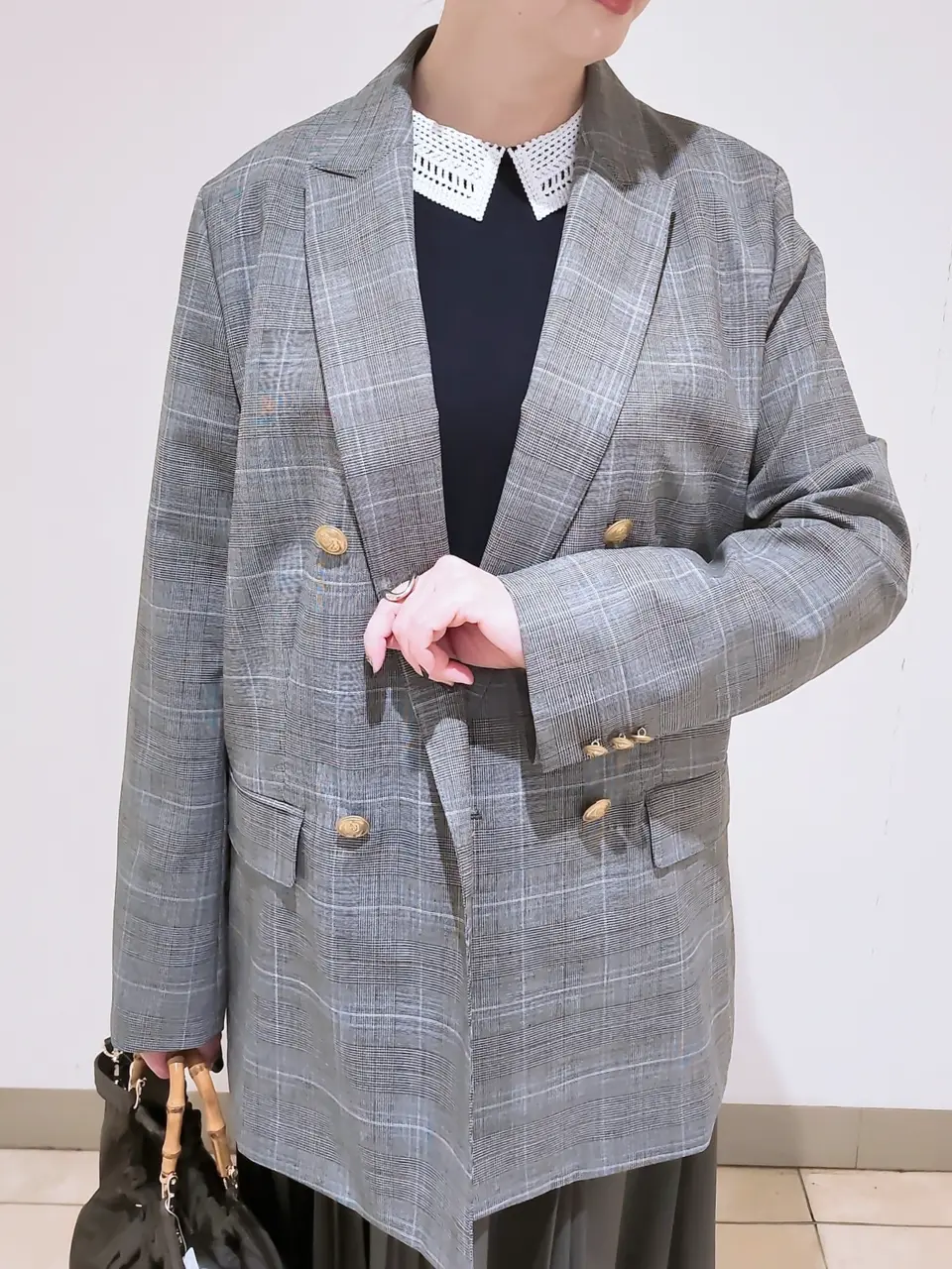 J.PRESS LADIES L スタッフ コーディネート画像