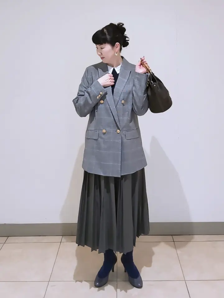 J.PRESS LADIES L スタッフ コーディネート画像