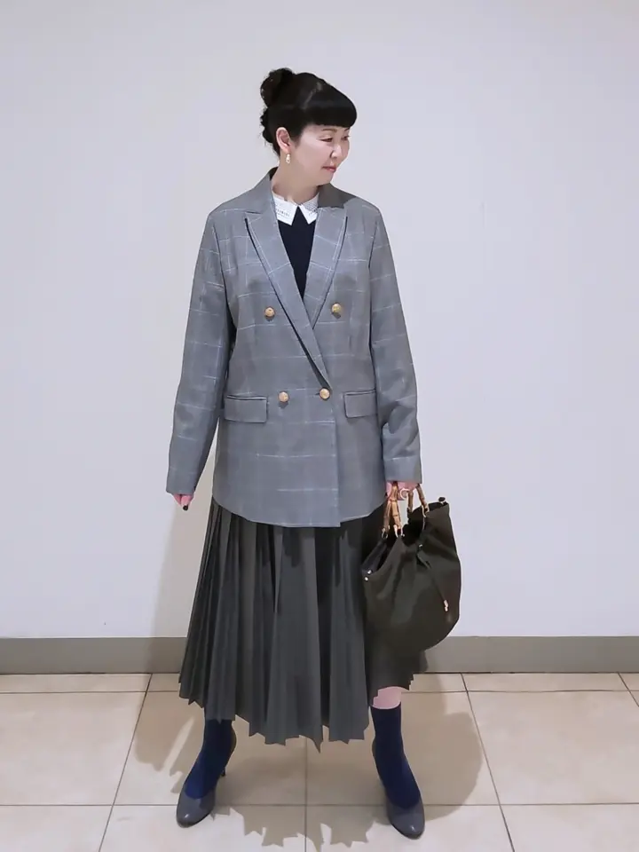 J.PRESS LADIES L スタッフ コーディネート画像