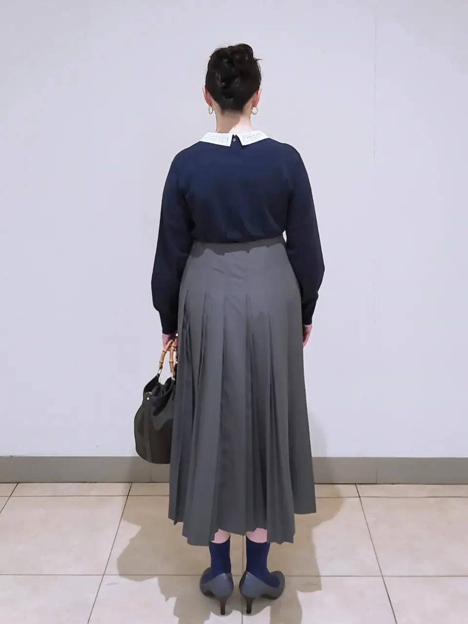 J.PRESS LADIES L スタッフ コーディネート画像