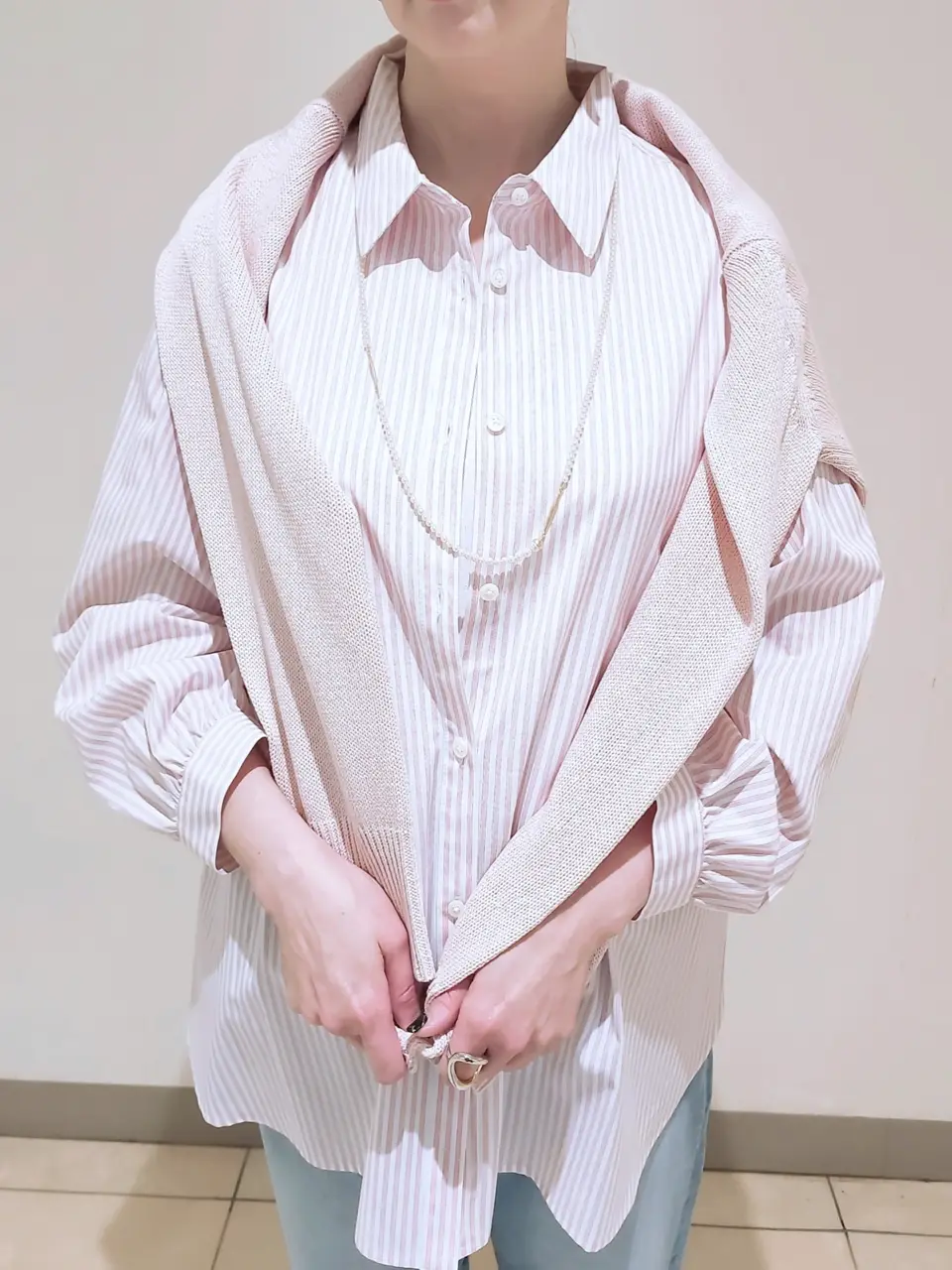 J.PRESS LADIES L スタッフ コーディネート画像