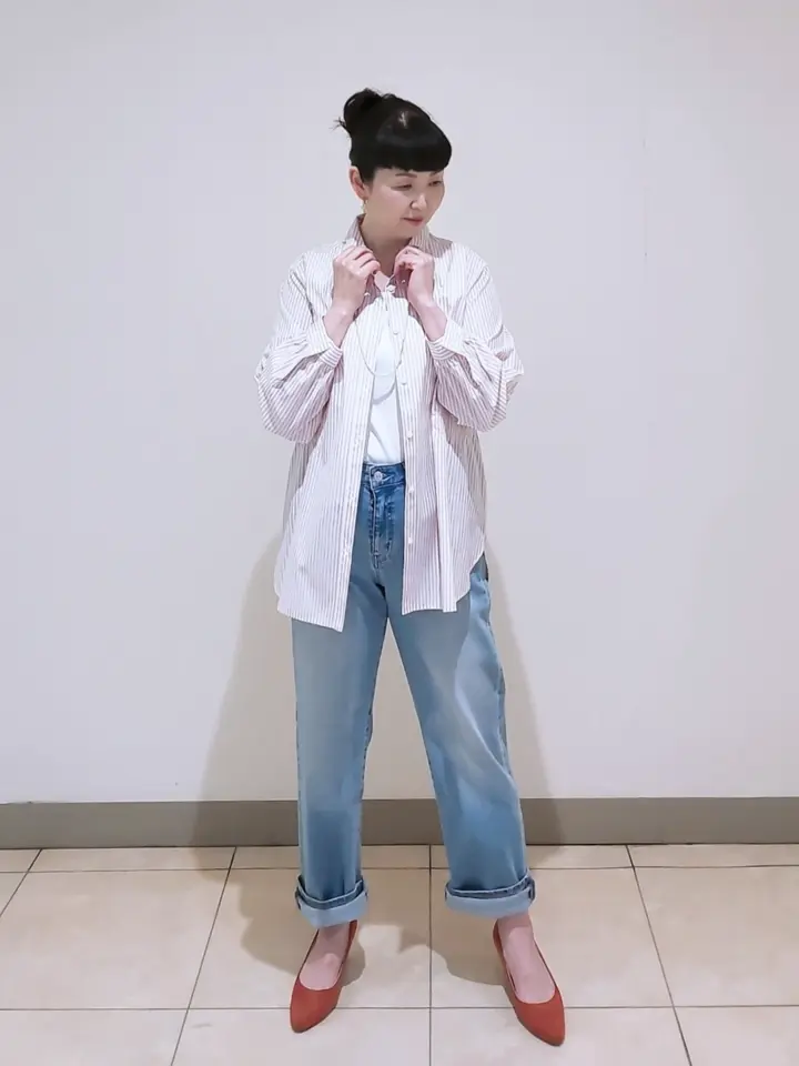 J.PRESS LADIES L スタッフ コーディネート画像