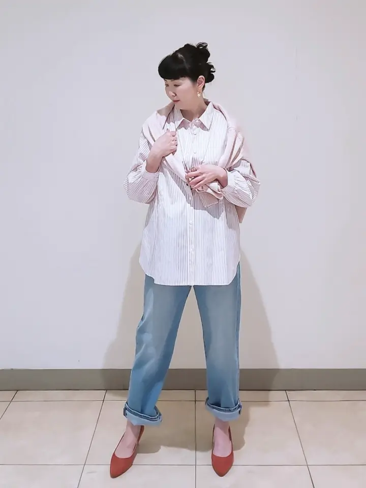 J.PRESS LADIES L スタッフ コーディネート画像