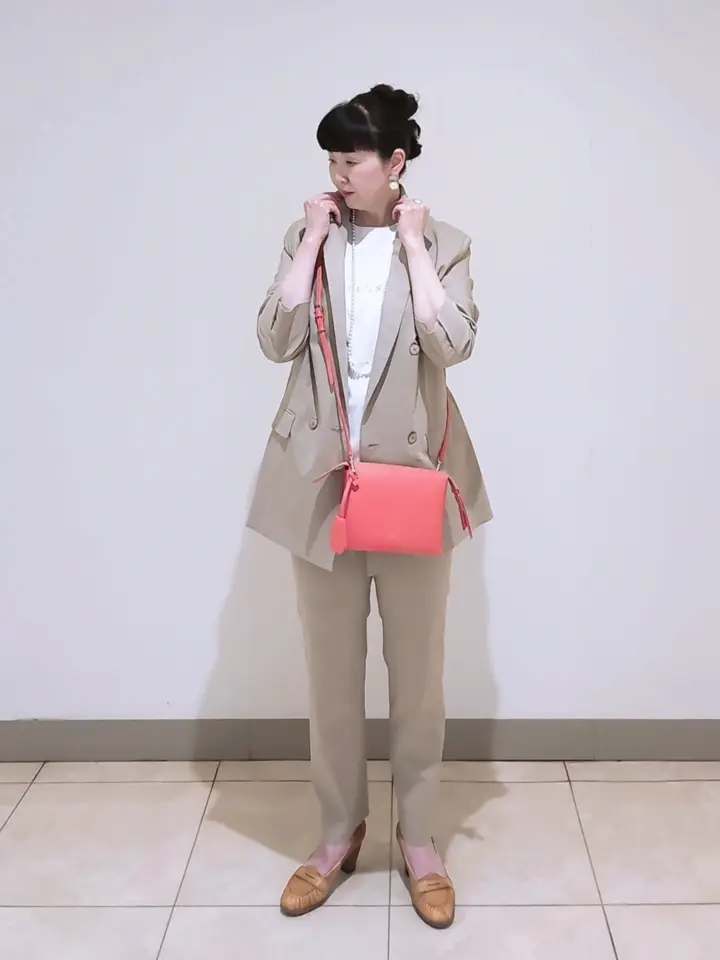 J.PRESS LADIES L スタッフ コーディネート画像