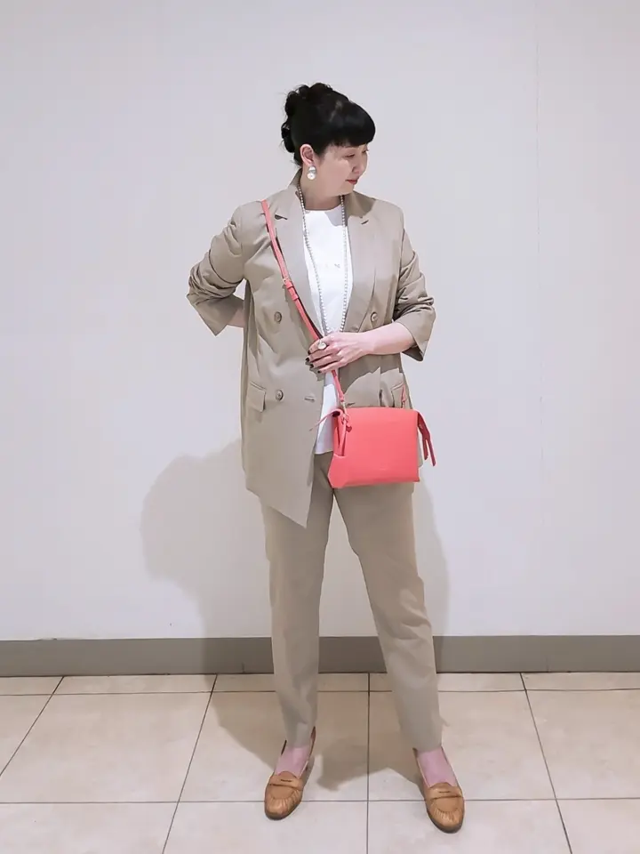 J.PRESS LADIES L スタッフ コーディネート画像