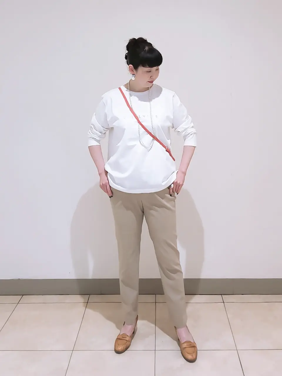 J.PRESS LADIES L スタッフ コーディネート画像