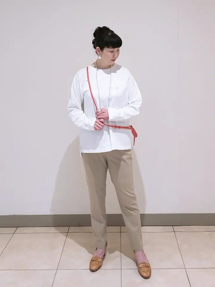 J.PRESS LADIES L スタッフ コーディネート画像