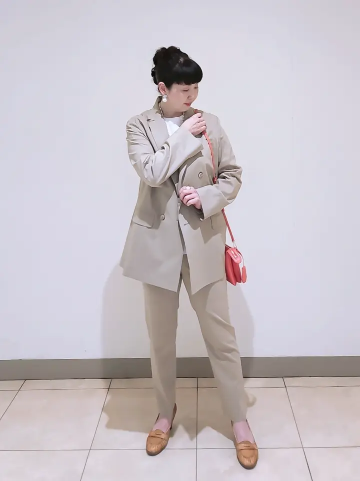 J.PRESS LADIES L スタッフ コーディネート画像