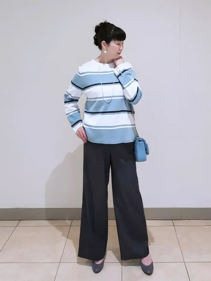 J.PRESS LADIES L スタッフ コーディネート画像