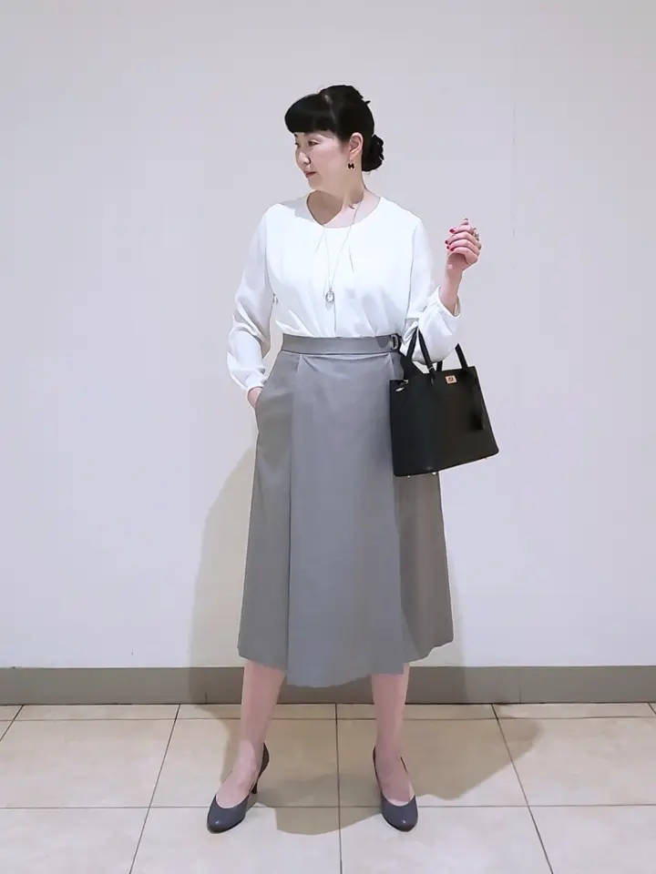 J.PRESS LADIES L スタッフ コーディネート画像