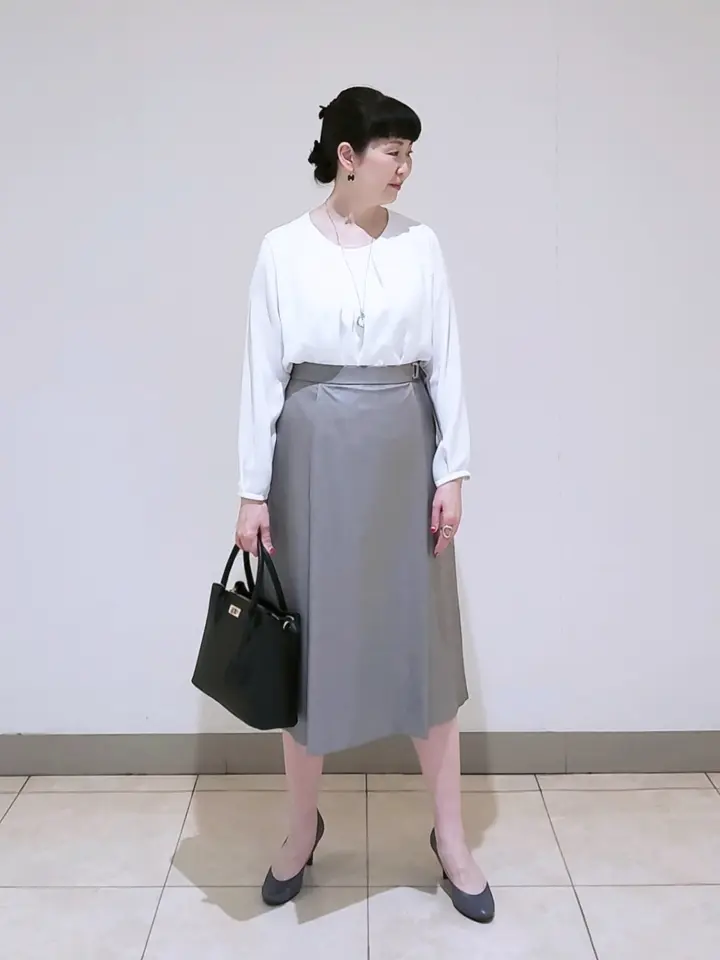 J.PRESS LADIES L スタッフ コーディネート画像