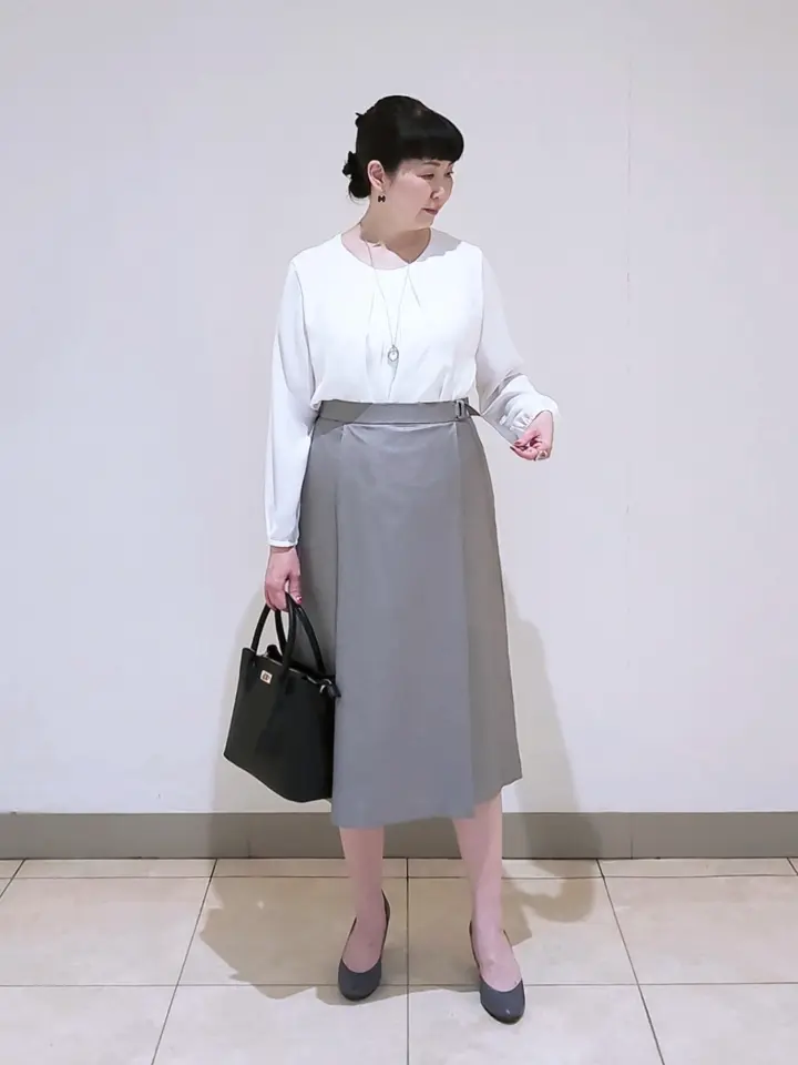 J.PRESS LADIES L スタッフ コーディネート画像