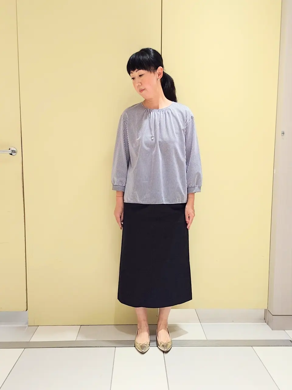 J.PRESS LADIES スタッフ コーディネート画像