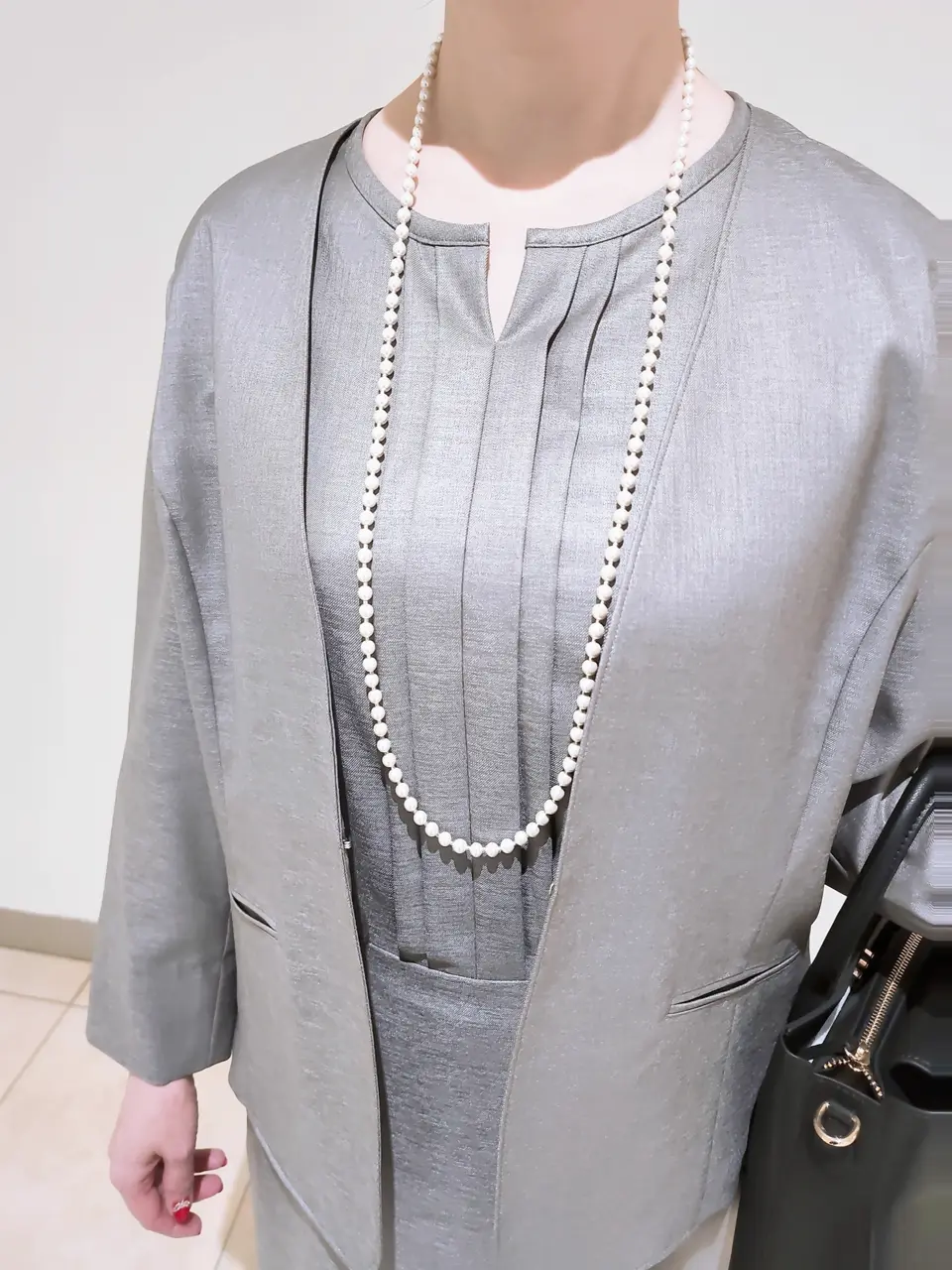 J.PRESS LADIES L スタッフ コーディネート画像