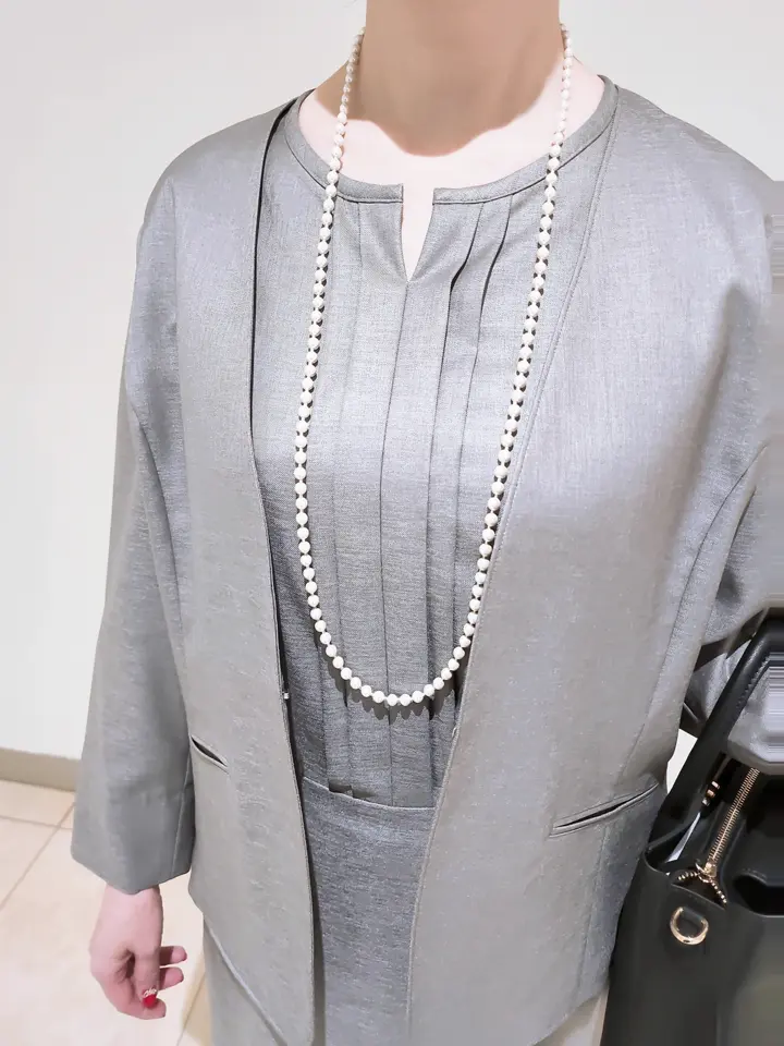 J.PRESS LADIES L スタッフ コーディネート画像