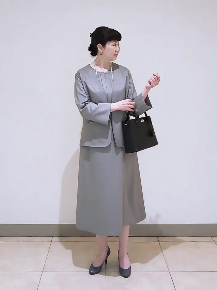 J.PRESS LADIES L スタッフ コーディネート画像