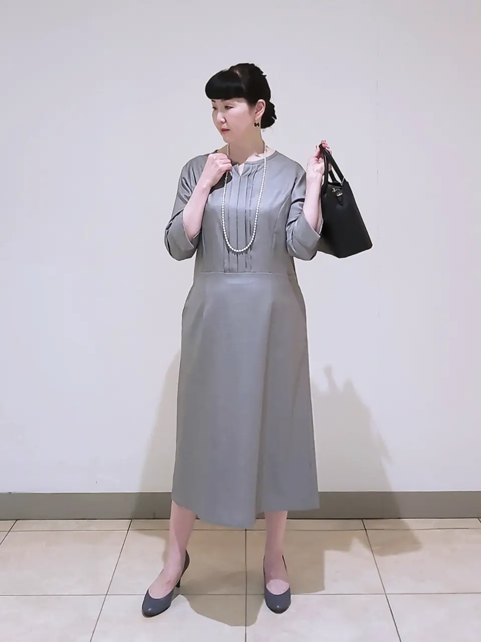 J.PRESS LADIES L スタッフ コーディネート画像