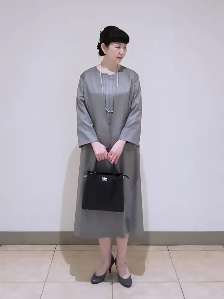 J.PRESS LADIES L スタッフ コーディネート画像