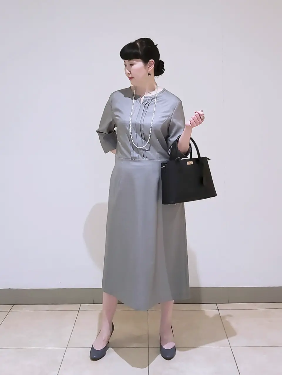 J.PRESS LADIES L スタッフ コーディネート画像