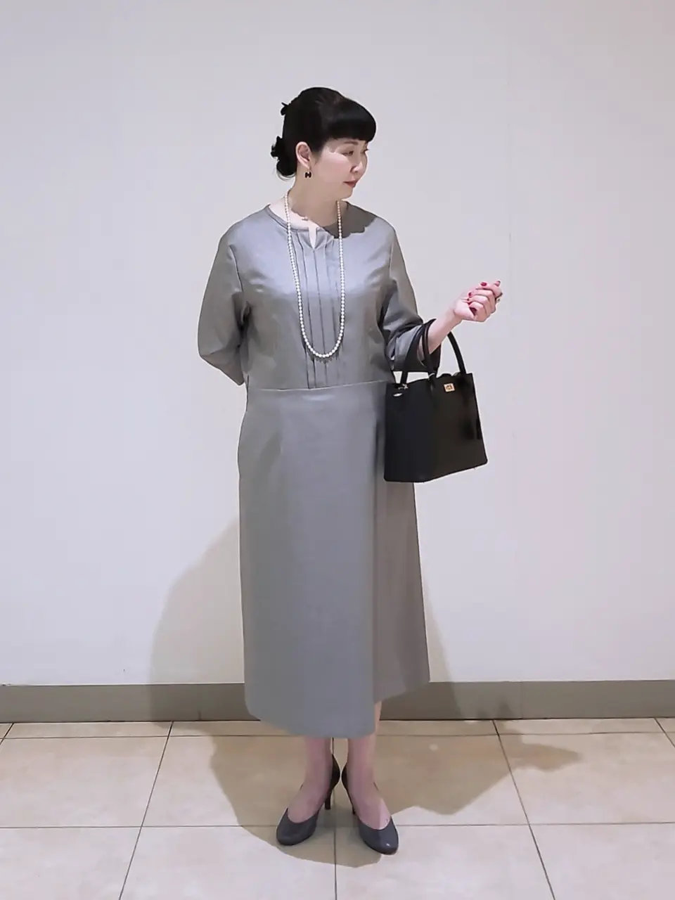 J.PRESS LADIES L スタッフ コーディネート画像