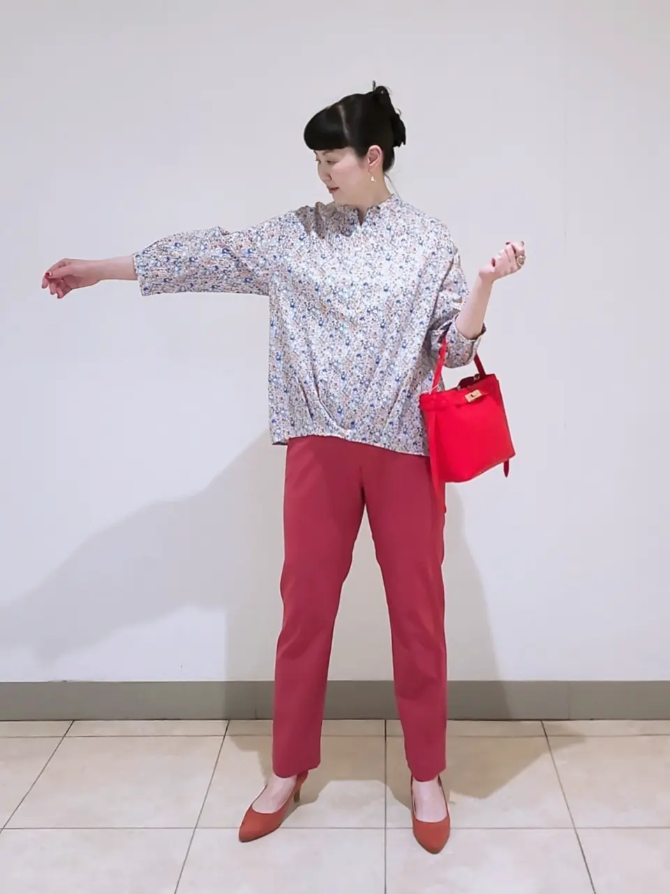 J.PRESS LADIES L スタッフ コーディネート画像