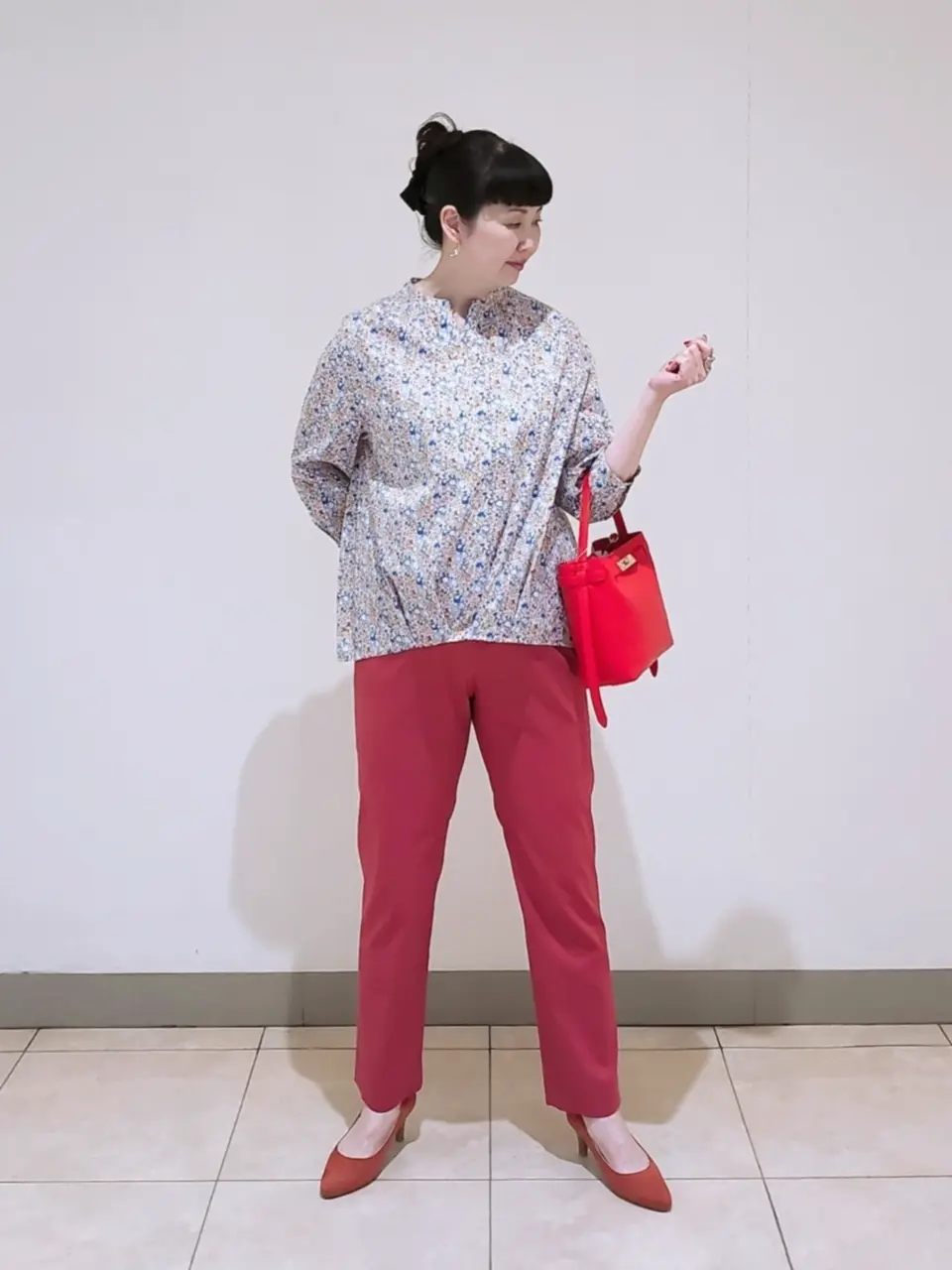 J.PRESS LADIES L スタッフ コーディネート画像