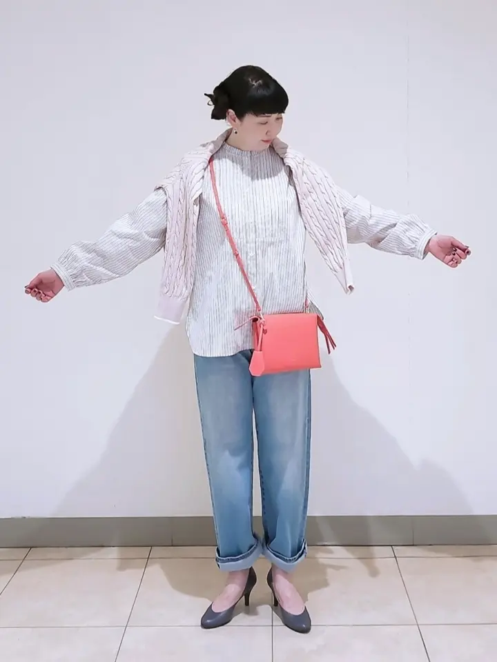 J.PRESS LADIES L スタッフ コーディネート画像