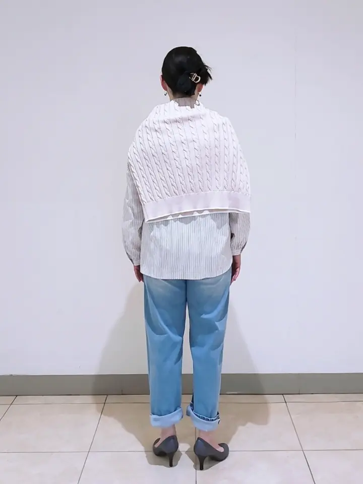 J.PRESS LADIES L スタッフ コーディネート画像