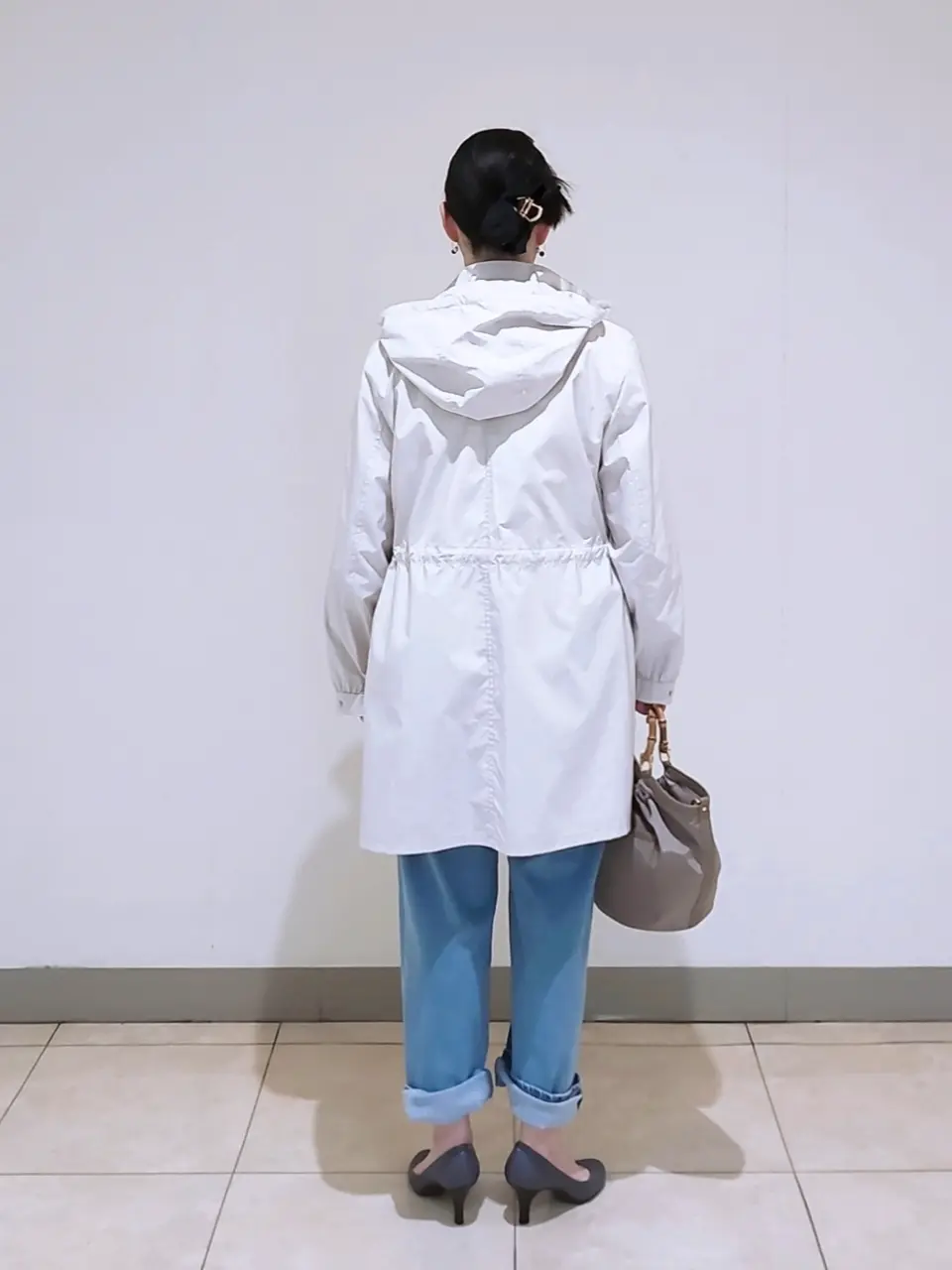 J.PRESS LADIES L スタッフ コーディネート画像