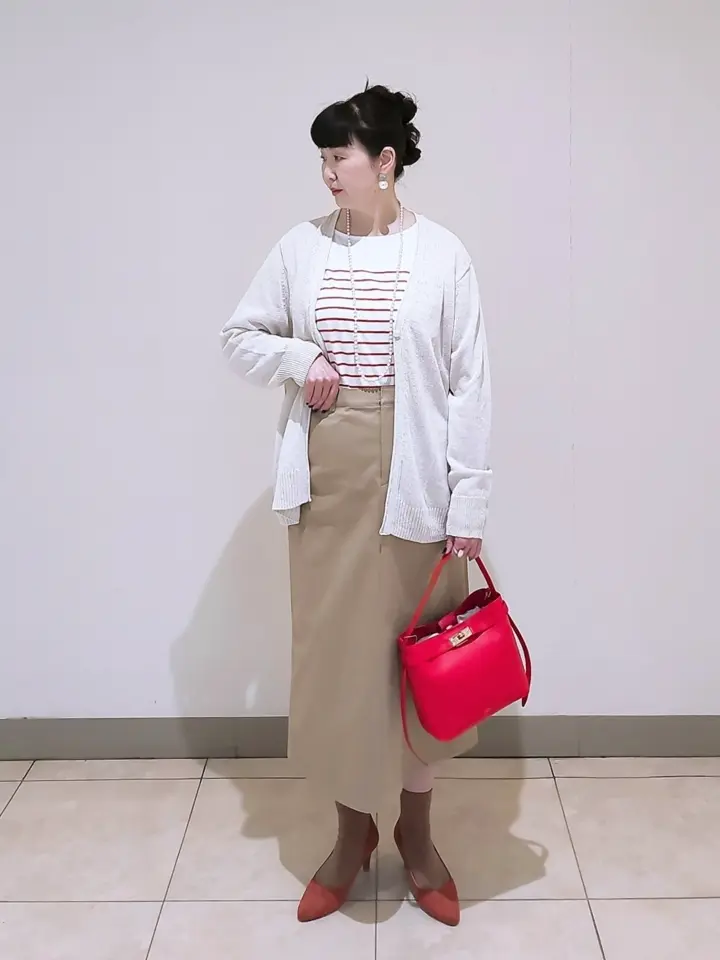 J.PRESS LADIES L スタッフ コーディネート画像