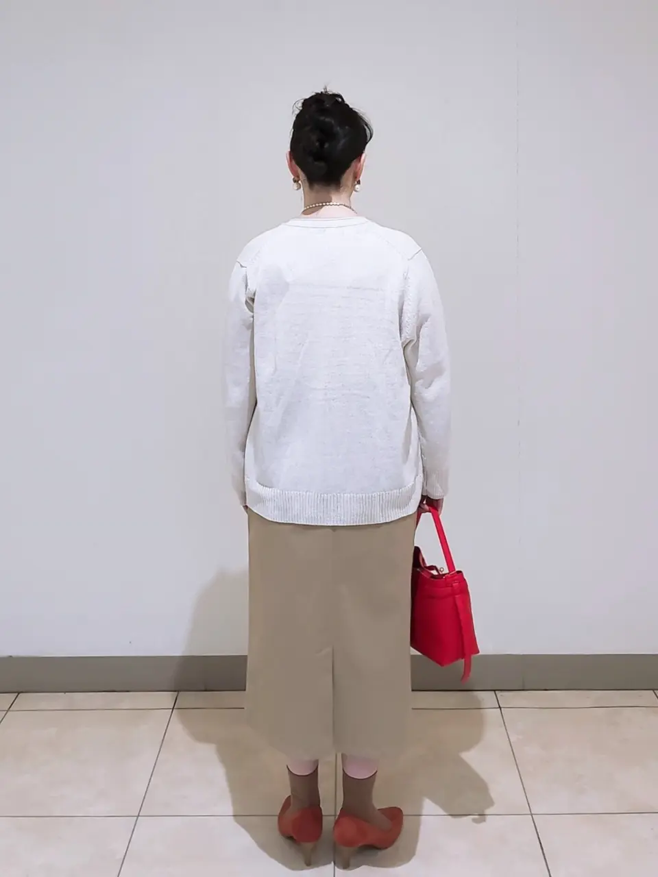 J.PRESS LADIES L スタッフ コーディネート画像