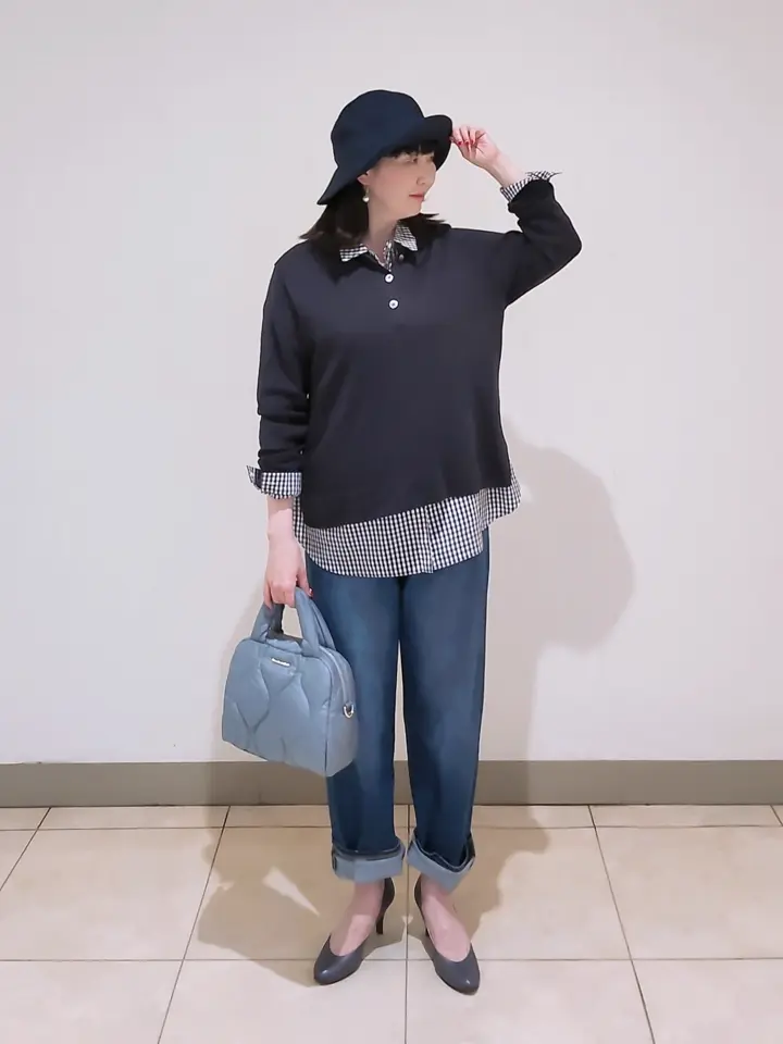 J.PRESS LADIES L スタッフ コーディネート画像