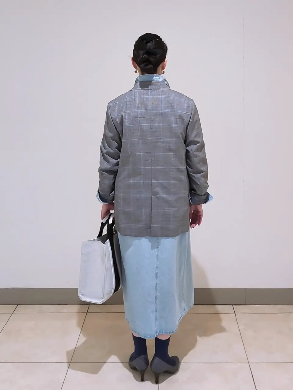 J.PRESS LADIES L スタッフ コーディネート画像