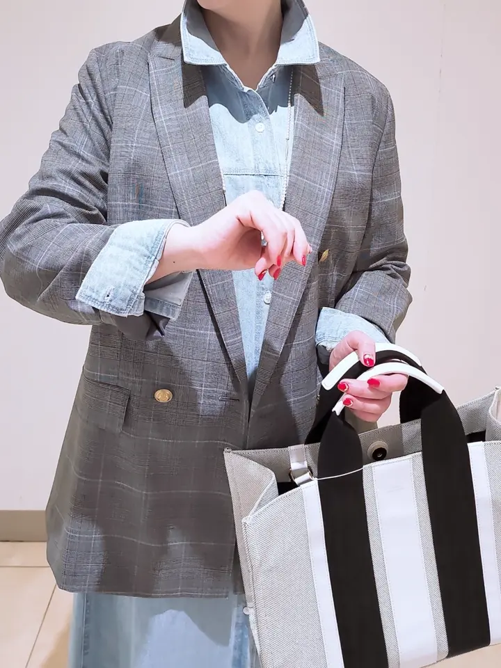 J.PRESS LADIES L スタッフ コーディネート画像