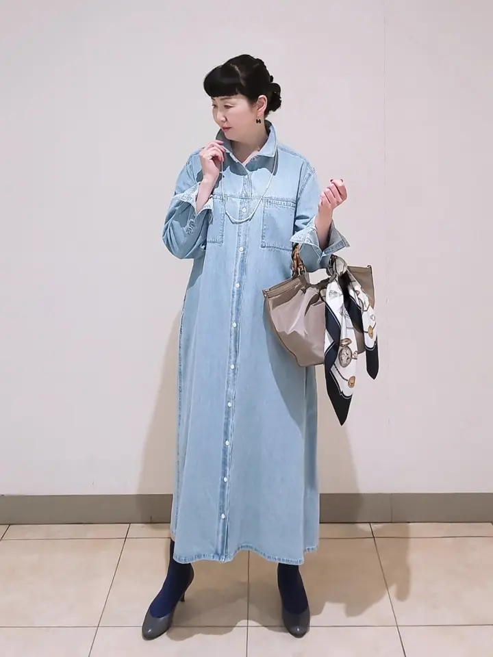 J.PRESS LADIES L スタッフ コーディネート画像