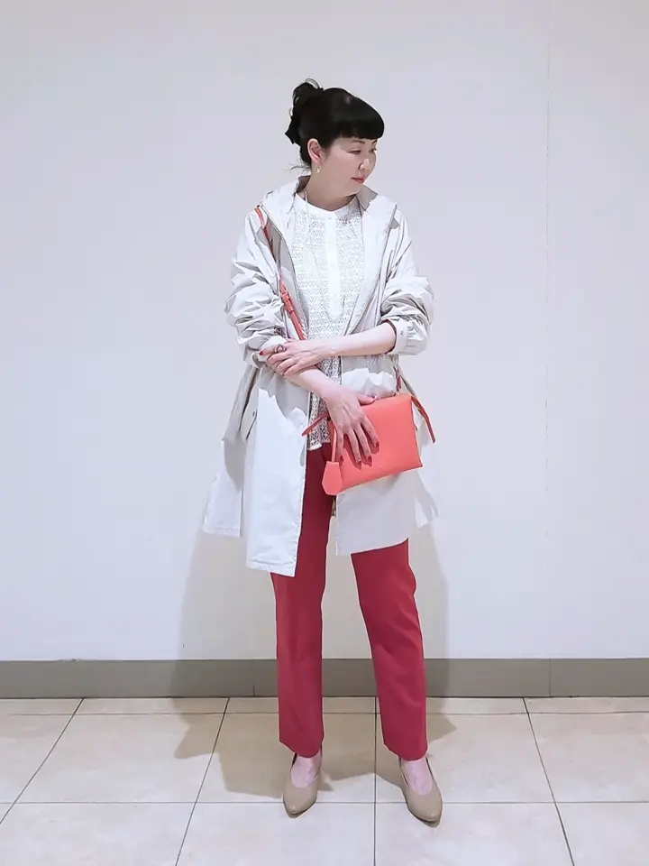 J.PRESS LADIES L スタッフ コーディネート画像