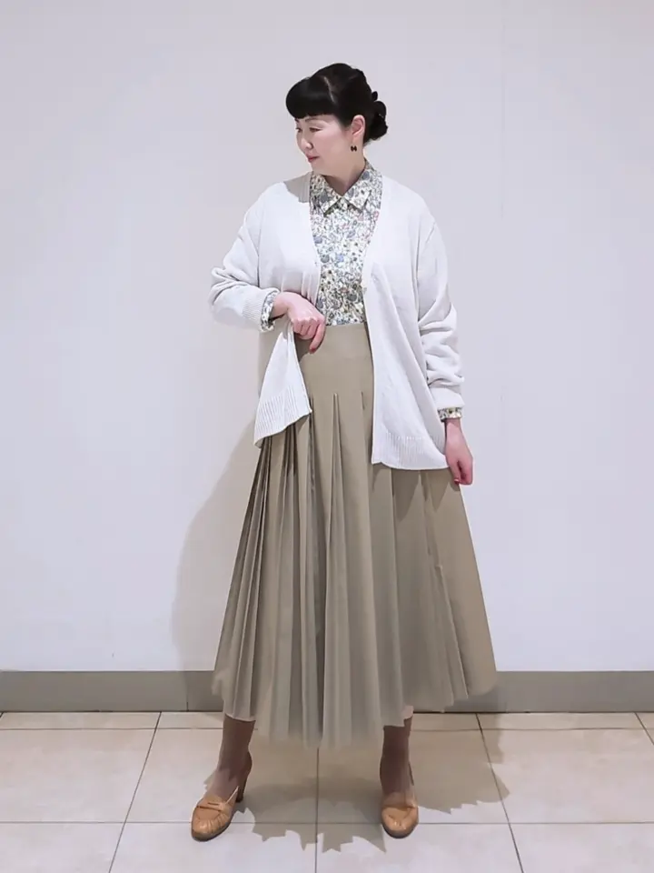 J.PRESS LADIES L スタッフ コーディネート画像