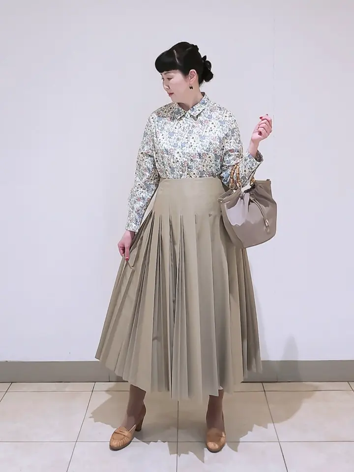 J.PRESS LADIES L スタッフ コーディネート画像