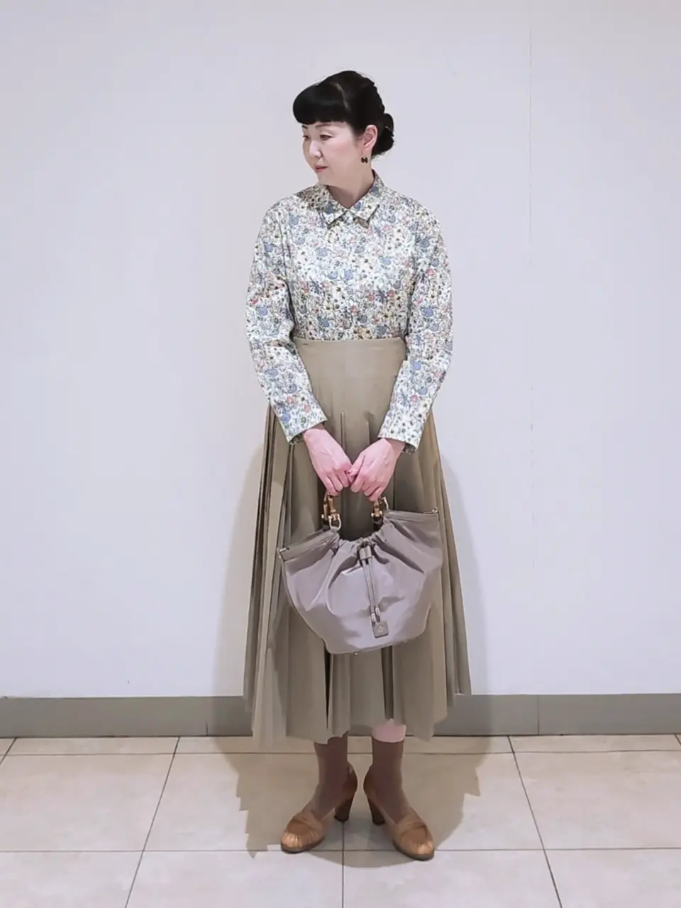 J.PRESS LADIES L スタッフ コーディネート画像