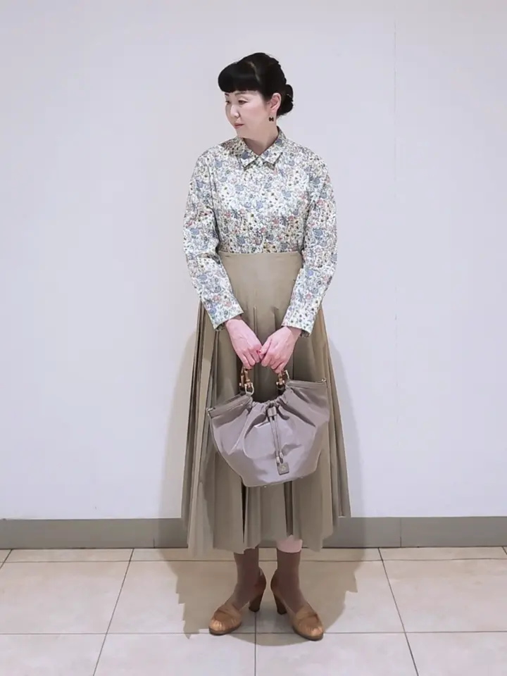 J.PRESS LADIES L スタッフ コーディネート画像