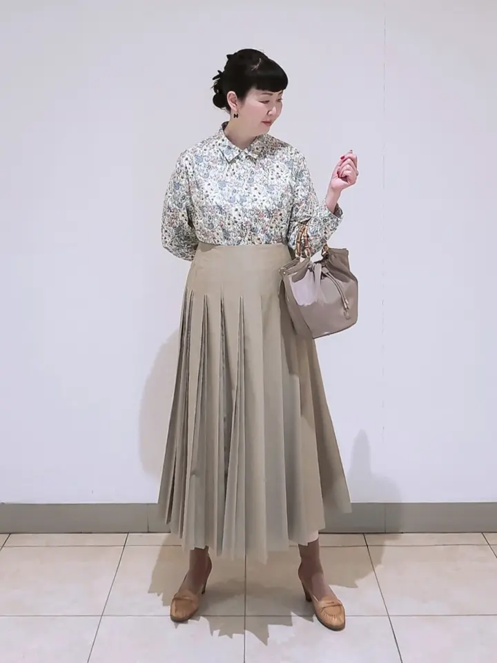 J.PRESS LADIES L スタッフ コーディネート画像