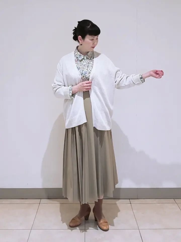 J.PRESS LADIES L スタッフ コーディネート画像