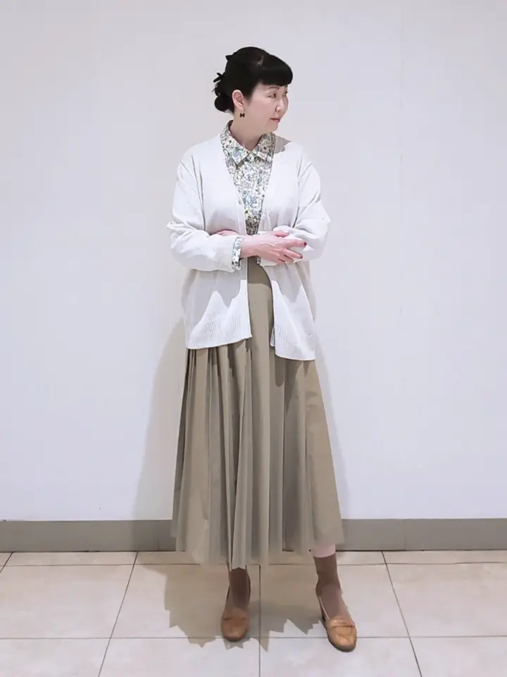 J.PRESS LADIES L スタッフ コーディネート画像