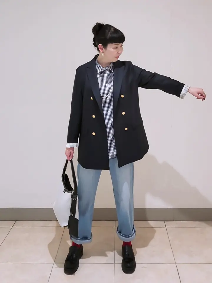 J.PRESS LADIES L スタッフ コーディネート画像