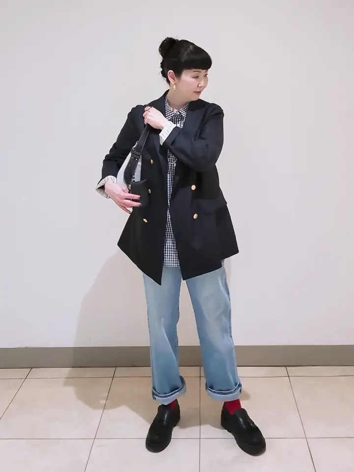 J.PRESS LADIES L スタッフ コーディネート画像