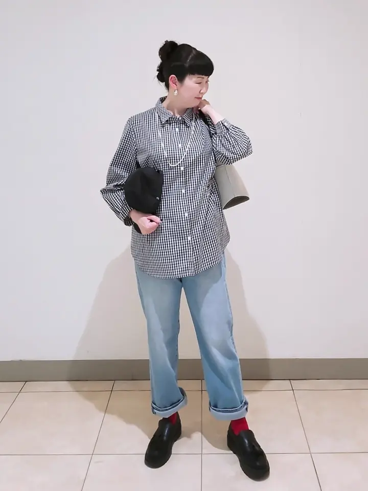 J.PRESS LADIES L スタッフ コーディネート画像