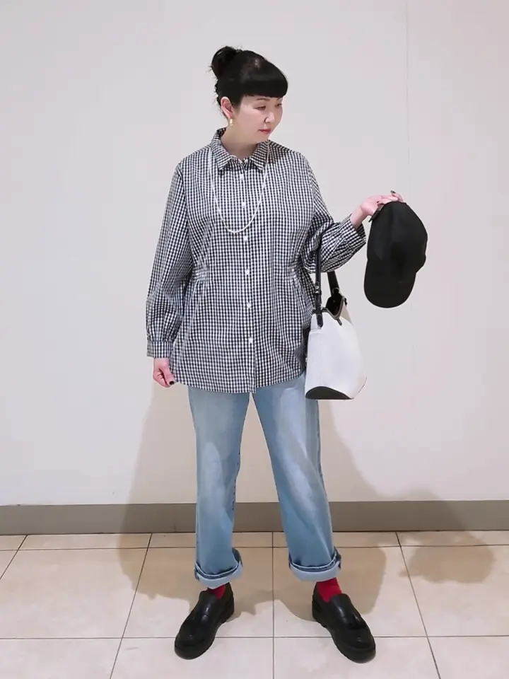 J.PRESS LADIES L スタッフ コーディネート画像