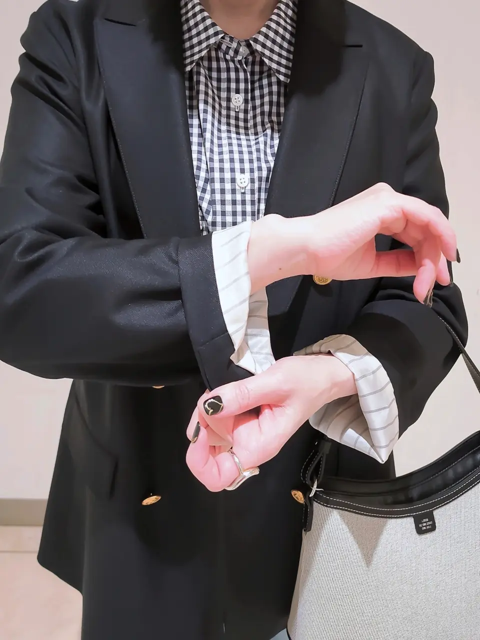 J.PRESS LADIES L スタッフ コーディネート画像